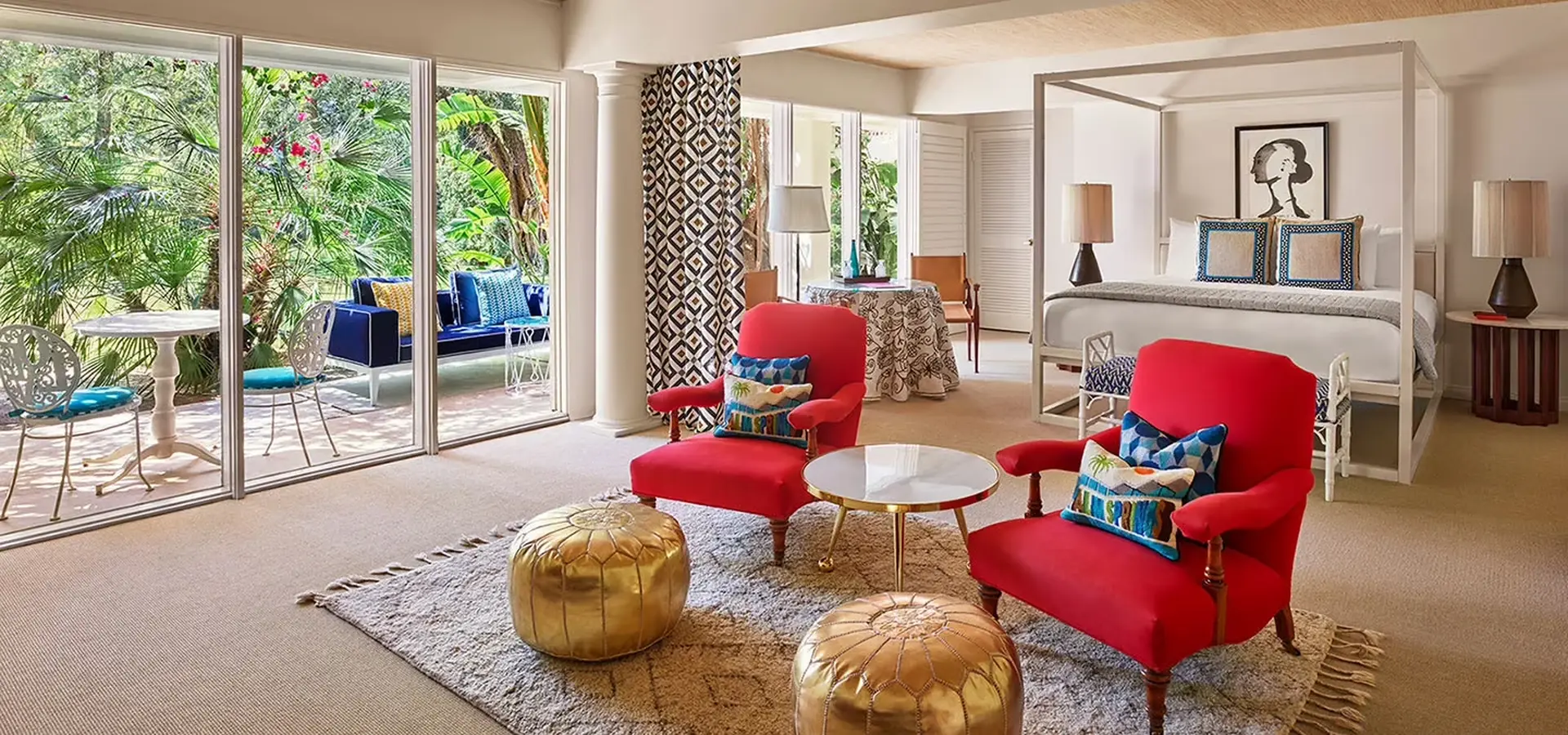 Aero Recommends the Parker Palm Springs - Guest Room